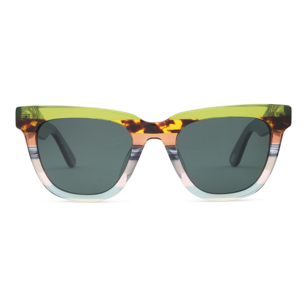 SEE Eyewear 9822 Polar Sunglasses - Natural Stripe - NWT